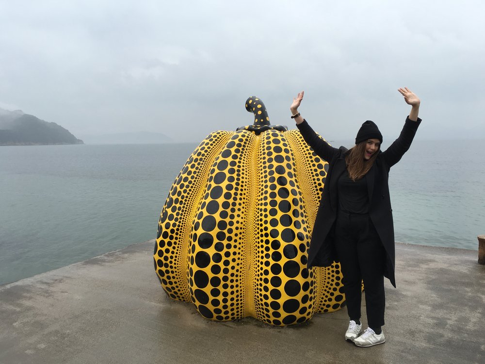 Me and an excellent pumpkin